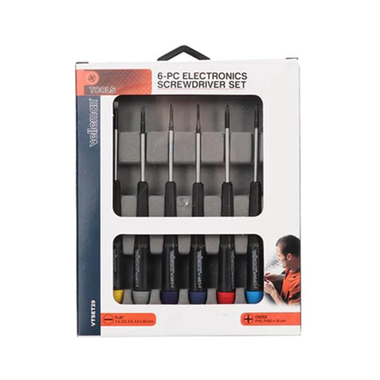 Velleman Precisie Schroevendraaierset A6 - set van 6 stuks