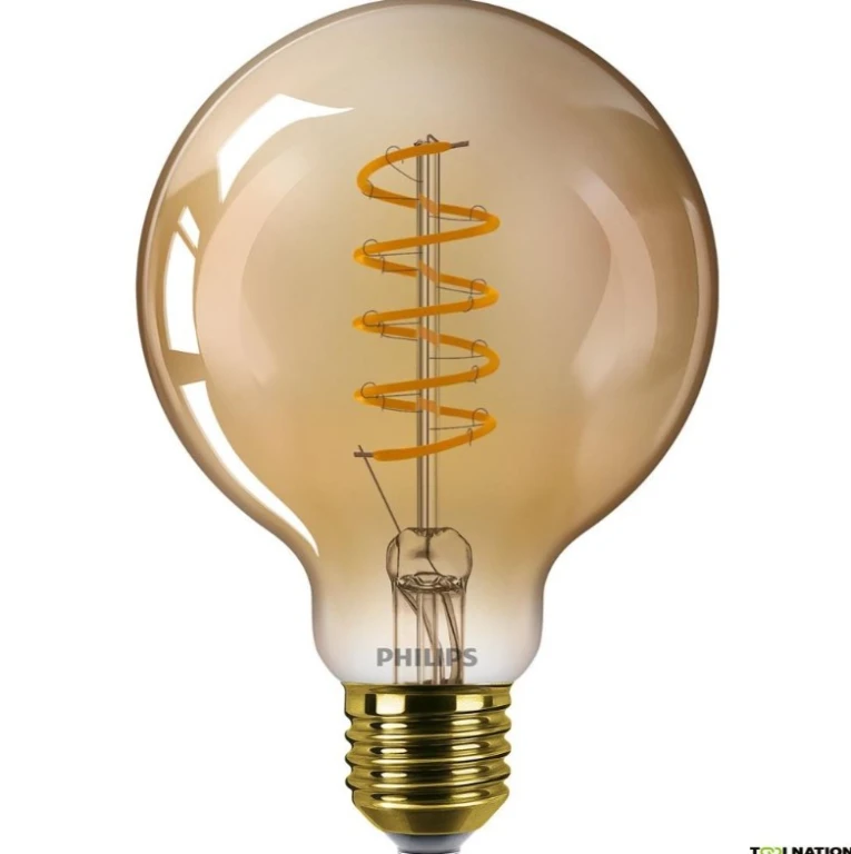 Philips LED Lichtbron E27 25W 250Lm Dimbare Bol Filament Gold - 1 stuk