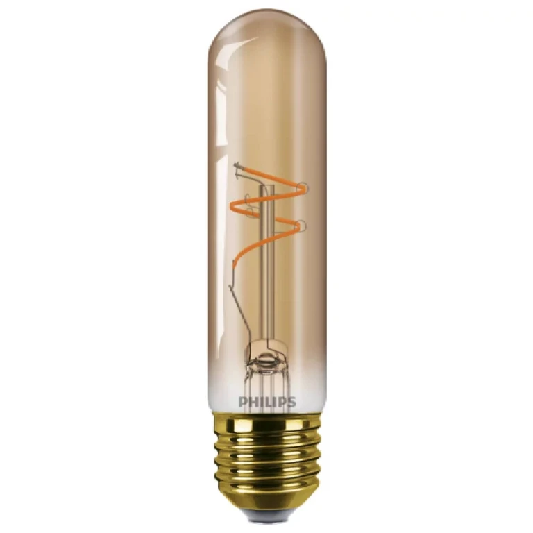 Philips LED Lichtbron E27 25W 270Lm Buis Filament Goud - 1 stuk
