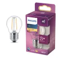 Philips LED kogel filament lichtbron E27 25W 260lm - 1 stuk