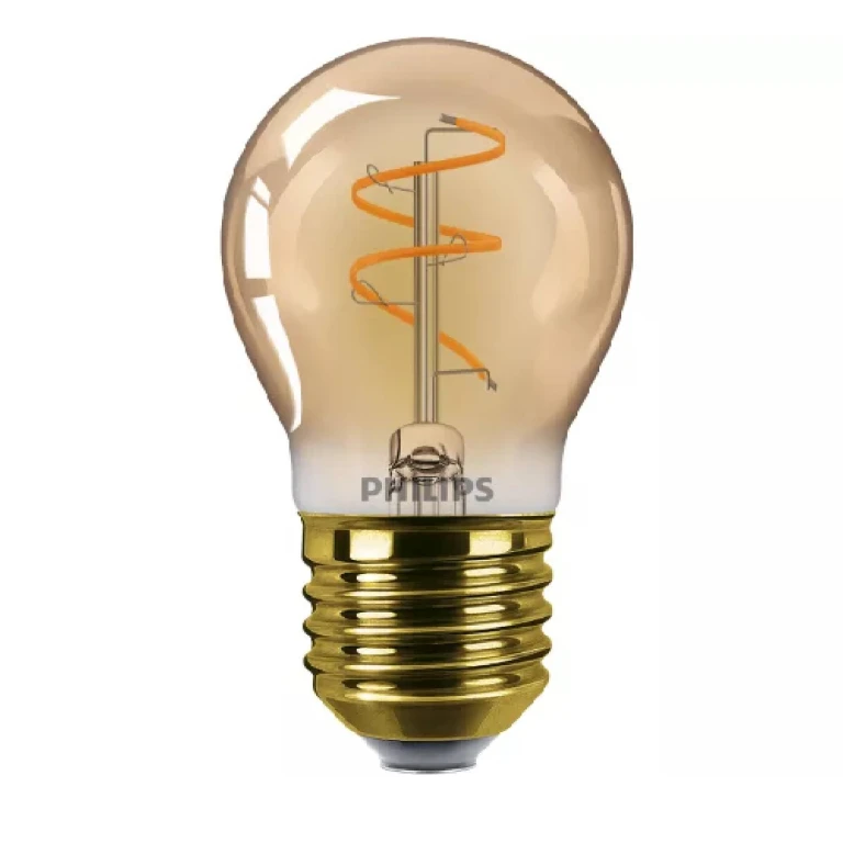 Philips LED Lichtbron E27 Kogel Filament Goud 15W 180 Lm - 1 stuk