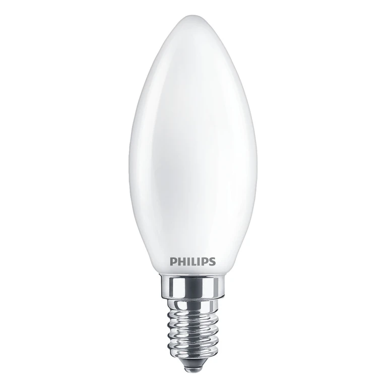 PHILIPS LED Kaarslamp E14 470Lm Mat Dimbaar - 1 stuk