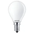 LED lamp E14 40W 470Lm kogel mat dimbaar