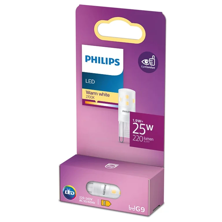 Philips LED Capsulelamp G9 1.9W 220Lm - 1 stuk