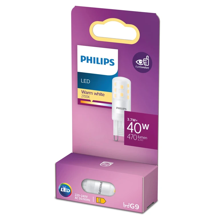 Philips LED Capsulelamp G9 3.7W 470lm - 1 stuk