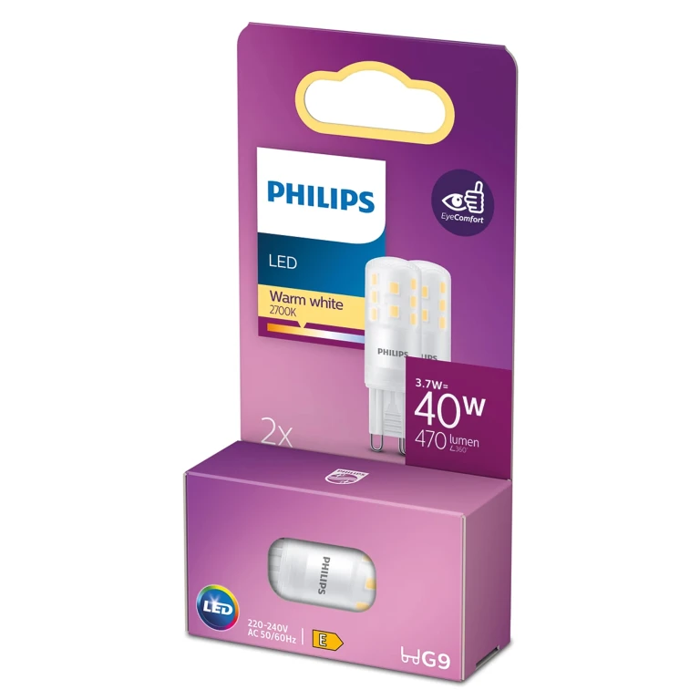 Philips LED G9 Capsulelamp 40W warm wit, 1 stuk