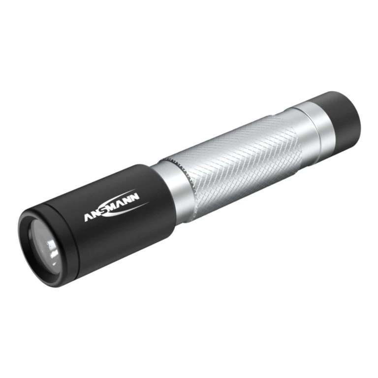 ANSMANN LED zaklamp 55 Lumen, zilver/zwart, 1 stuk