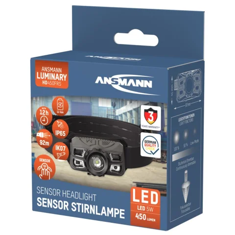 Ansmann hoofd zaklamp HD450FRS