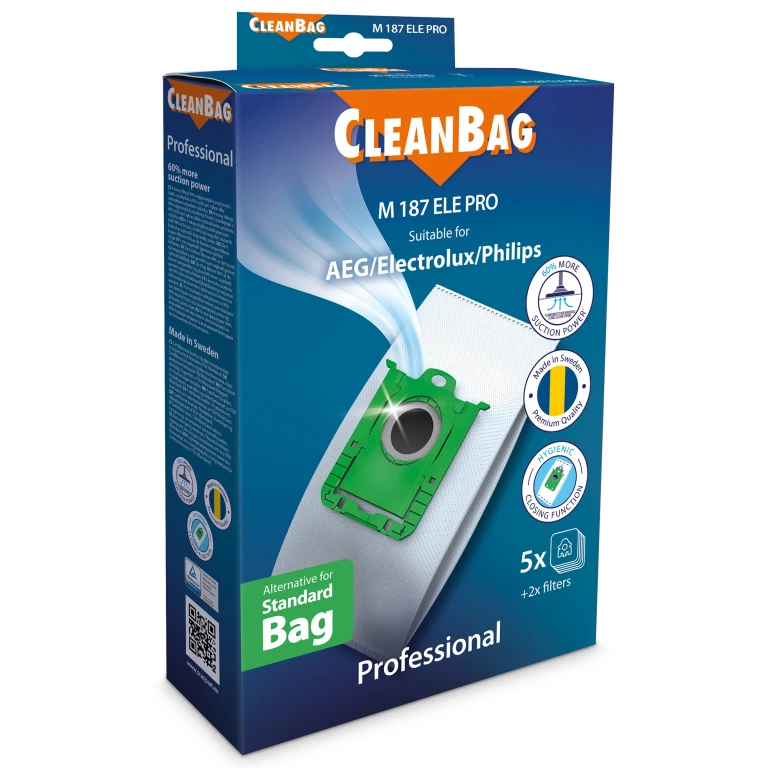 CLEANBAG Stofzuigerzak S-Bag 1 stuk Synthetisch