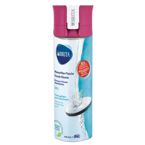 waterfilterfles fill&go Vital roze