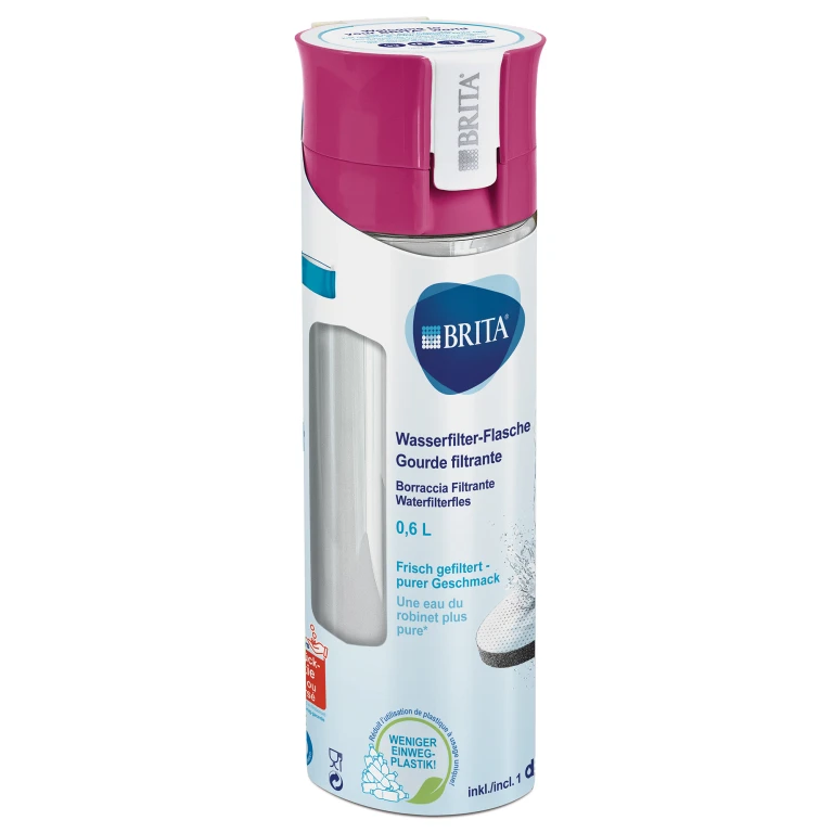 BRITA Waterfilterfles fill&go Vital Roze 1 stuk