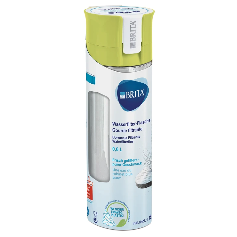 BRITA Waterfilterfles Fill&Go Lime 0,6 liter - 1 stuk