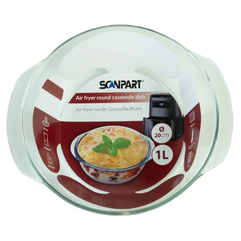 Scanpart Airfryer casserole round 20cm