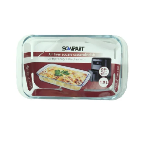 SP Airfryer casserole sq.25   8x153x45mm 0,85L