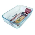 Scanpart Airfryer casserole sq.205x135x48mm glass