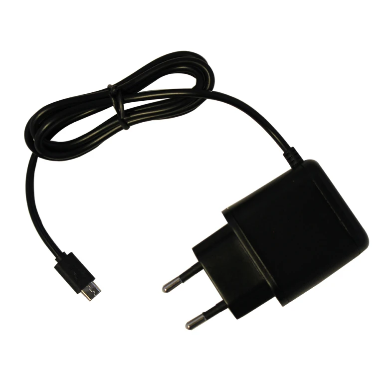 Netvoeding Scanpart 2100mA Micro USB Zwart - 1 stuk