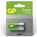GP Batteries Super Alkaline D batterijen - set van 2 stuks