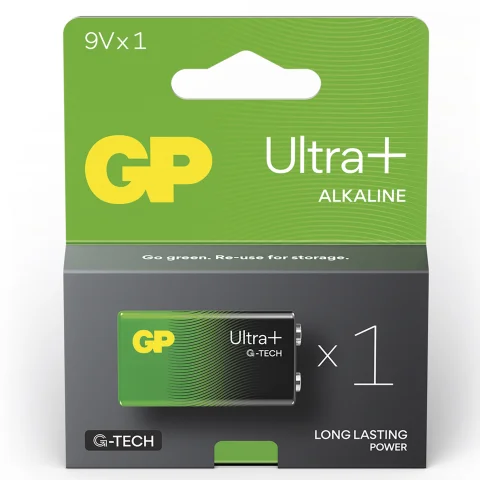 batterij Ultra+ Alkaline 9V