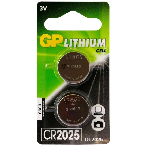 knoopcel lithium 2025 DL2025 CR2025 2st.