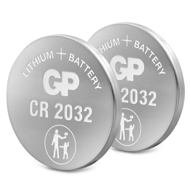 GP Batteries Knoopcel Lithium CR2032 - Set van 2 stuks