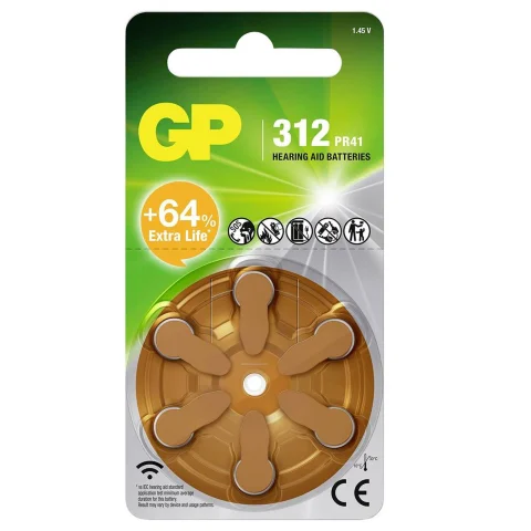 GP hoorapp.batt.a6 ZA312 bruin