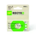 oplaadbare batterij NiMH 2x AAA 950mAh