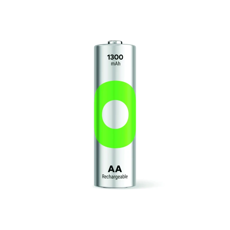 GP oplaadbare batterijen NiMH AA 1300mAh - set van 4 stuk