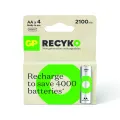oplaadbare batterij NiMH 4x AA 2100mAh