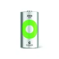 oplaadbare batterij NiMH 2x C 3000mAh