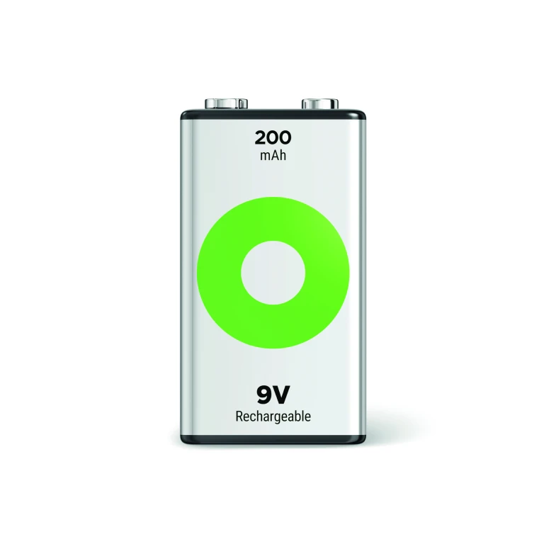 GP Oplaadbare Batterij NiMH 9V 200mAh - 1 stuk