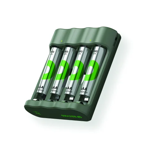 batterijlader + 4xAAA 850mAh