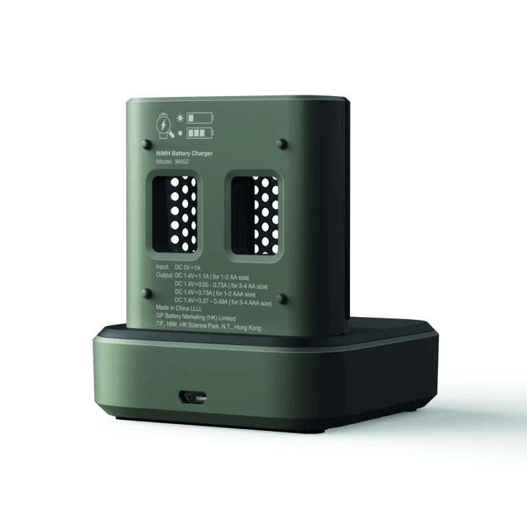 Batterijladerset 2600mAh Zwart-grijs (set van 6)