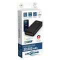 Powerbank 20000mAh Zwart