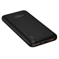 powerbank zwart 10000mAh 1xUSB-C(F) + 2xUSB-A(F)