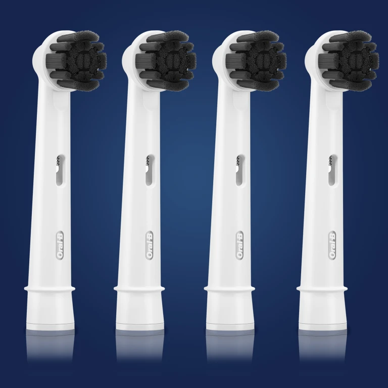 Oral-B Opzetborstels Pure Clean Wit - Set van 4