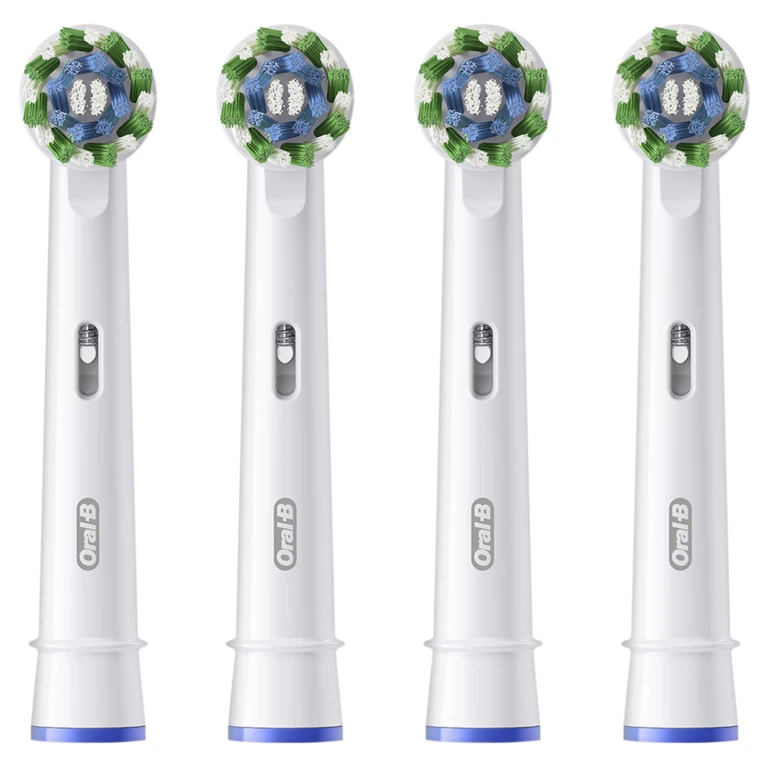 Oral-B Opzetborstels Pro CrossAction Wit - Set van 4