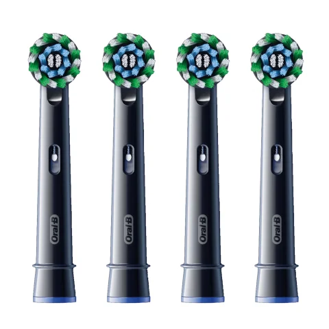 tandenborstels Pro CrossAction zwart 4st.