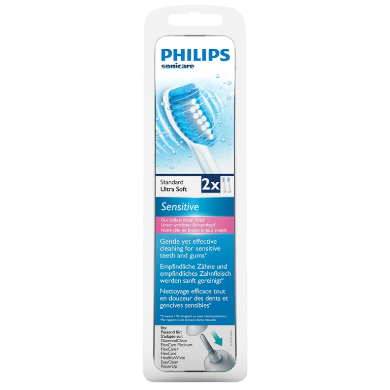Philips Tandenborstel Opzetborstels Sonicare Sensitive Standard 1 stuk