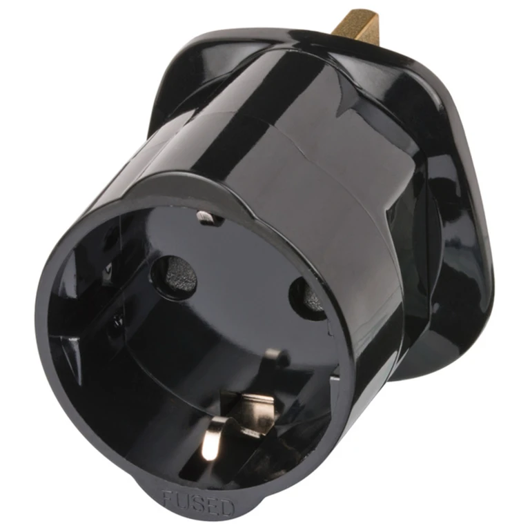 Brennenstuhl Reisstekker Zwart UK 13A 250V 1 stuk