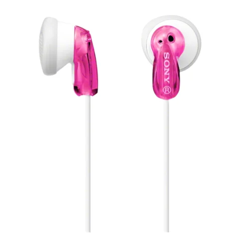 hoofdtelefoon in-ear roze