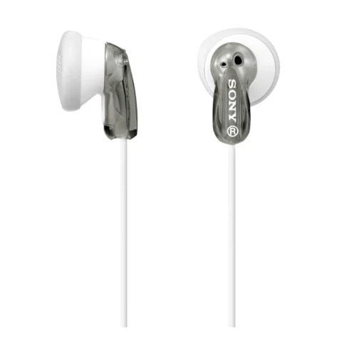 hoofdtelefoon in-ear grijs