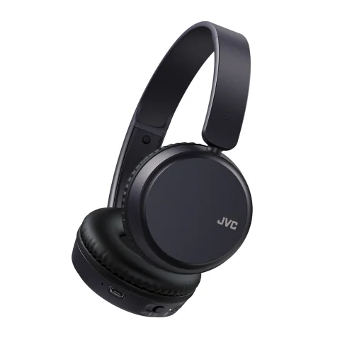 draadloze hoofdtelefoon on-ear zwart