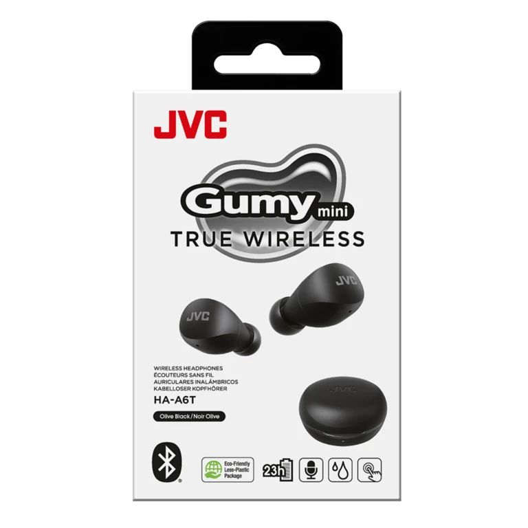 JVC In-ear Hoofdtelefoon Zwart HA-A6T (1 stuk)