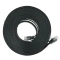 SCANPART UTP-netwerkkabel plat CAT6 5,0m zwart