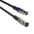 TECHNETIX Coax-aansluitkabel Zwart 3,0m Recht 9,5mm (M)-(F)