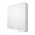 Smart Me schakelknop dubbel wit