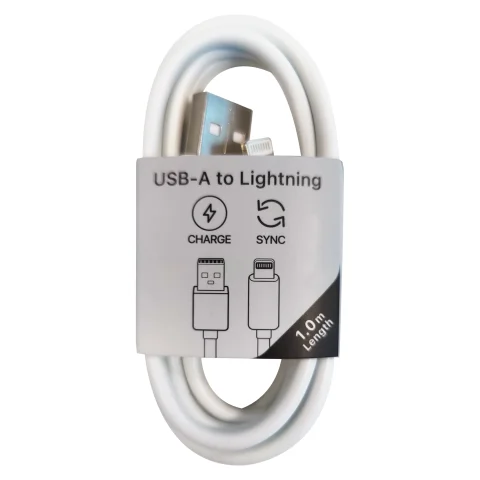 MTG laadk.USB-A->Lightn.1m w