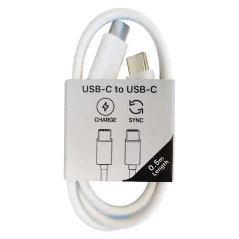 MTG laadk.USB-C->USB-C 0,5m w