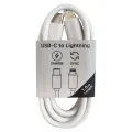 MUSTHAVZ USB-kabel USB-C naar Lightning Wit 1m