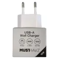 MUSTHAVZ MTG Telefoonoplader USB-A 15W Wit - 1 stuk